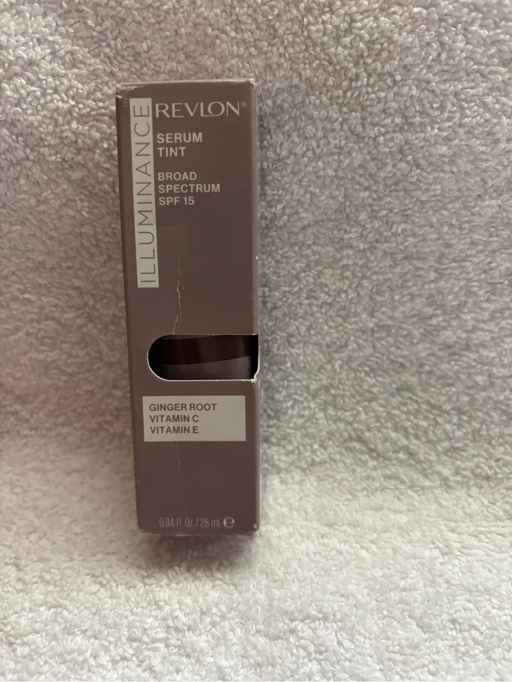 New revlon illuminance serum tint broad spectrum SPF 15 shade 605 rich mahogany